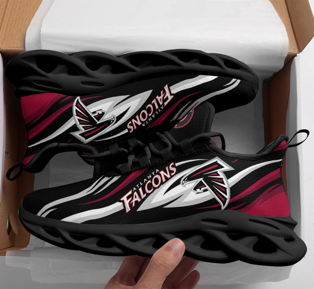 Ideafootwear Atlanta Falcons NFL Max Soul Shoes Sneakers For Men And Women