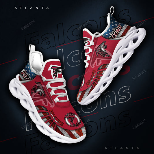 Ideafootwear Atlanta Falcons NFL Max Soul Shoes Sneakers For Men And Women