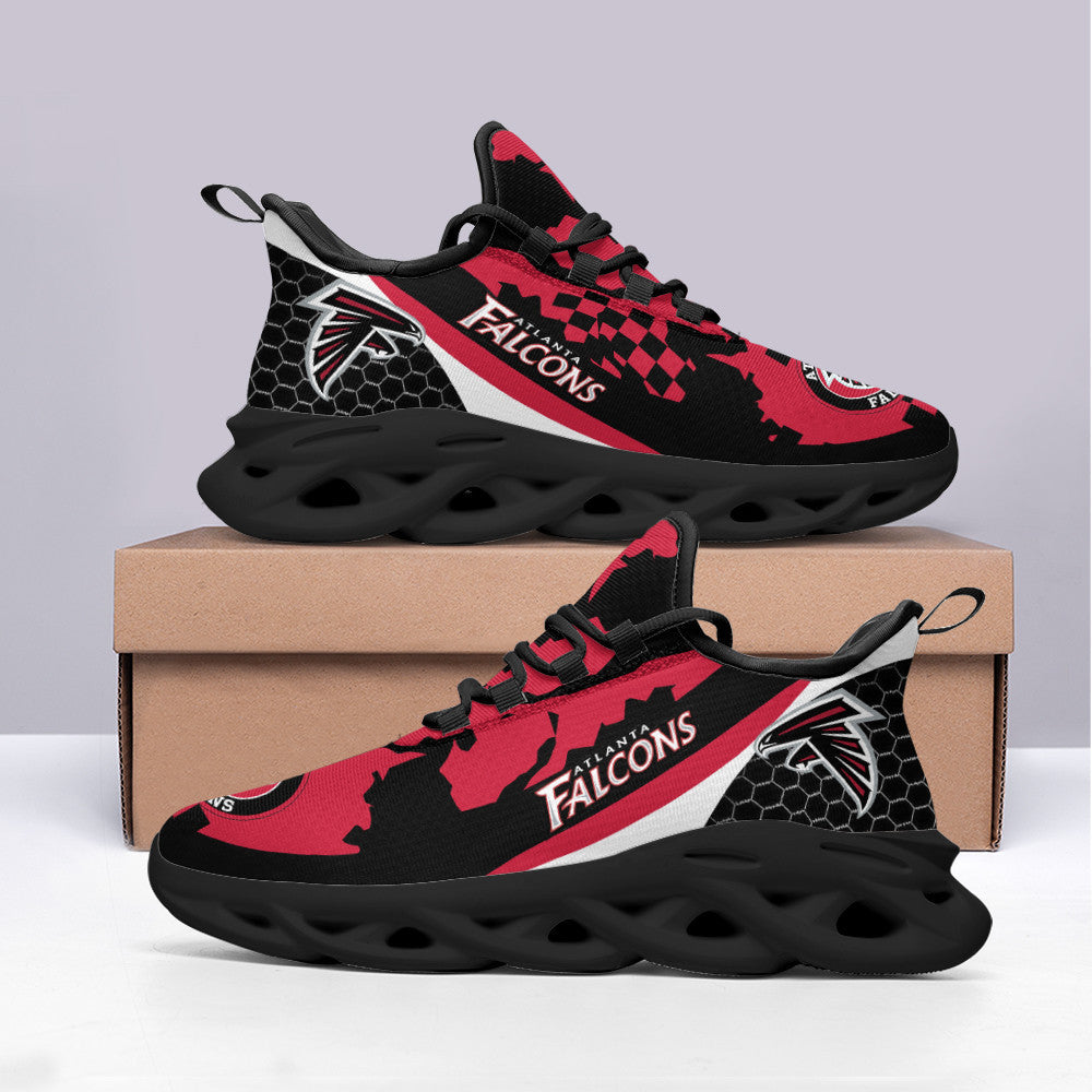 Ideafootwear Atlanta Falcons NFL Max Soul Shoes Sneakers For Men And Women