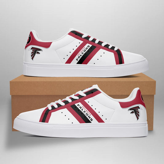 Ideafootwear Atlanta Falcons Skate Stan Shoes Sneakes For Men And Women