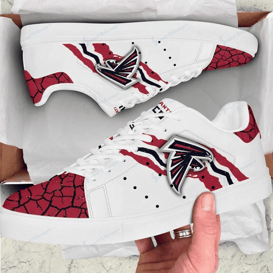 Ideafootwear Atlanta Falcons Skate Stan Shoes Sneakes For Men And Women