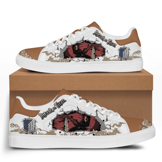 Ideafootwear Attack on Titan Skate Stan Shoes Sneakes For Men And Women