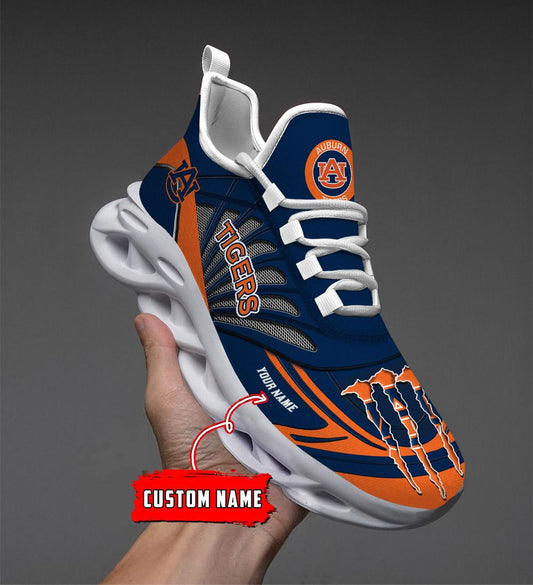 Ideafootwear Auburn Tigers Max Soul Shoes Sneakers For Men And Women