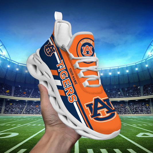 Ideafootwear Auburn Tigers Max Soul Shoes Sneakers For Men And Women