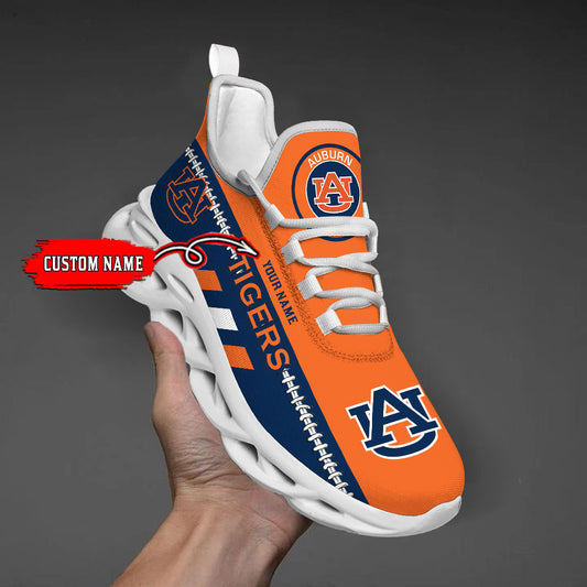 Ideafootwear Auburn Tigers Max Soul Shoes Sneakers For Men And Women