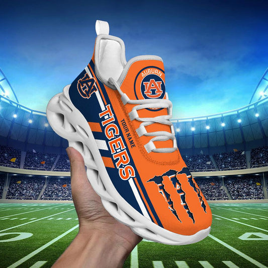 Ideafootwear Auburn Tigers Max Soul Shoes Sneakers For Men And Women