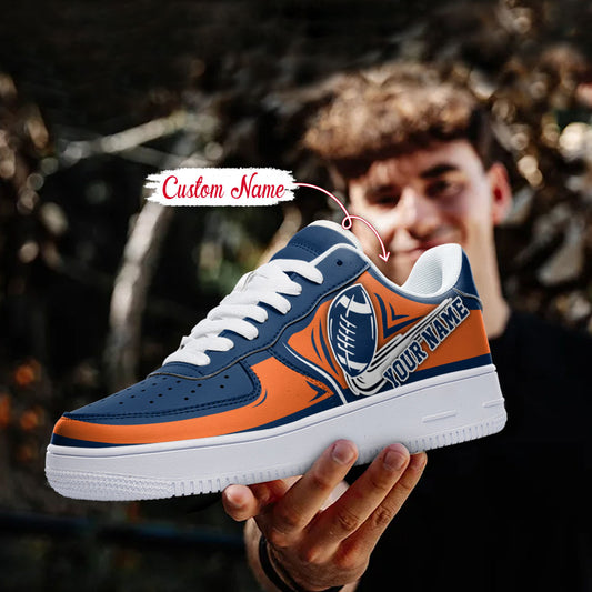 Ideafootwear Auburn Tigers NCAA Air Low-Top Sneakers Shoes For Men And Women