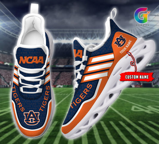 Ideafootwear Auburn Tigers NCAA Max Soul Shoes Sneakers For Men And Women