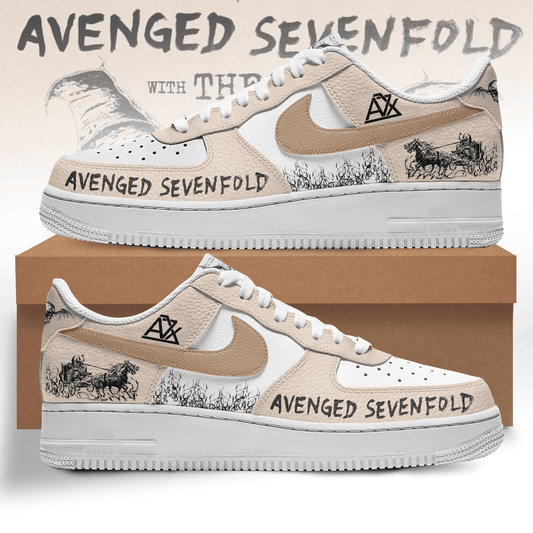 Ideafootwear Avenged Sevenfold Air Low-Top Sneakers Shoes For Men And Women