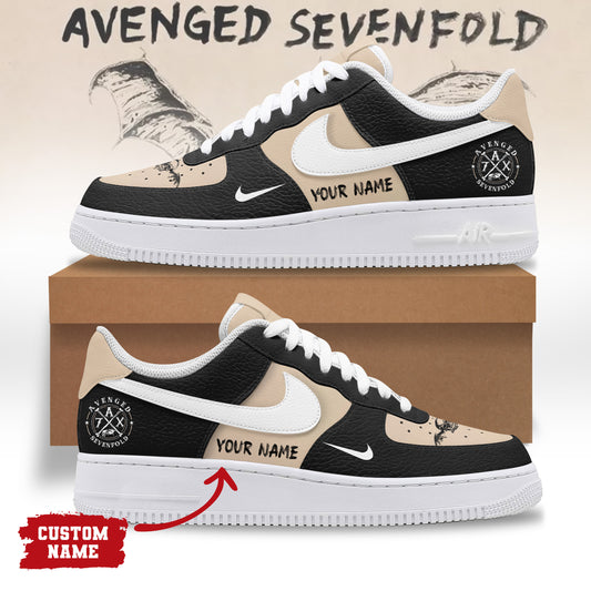 Ideafootwear Avenged Sevenfold Air Low-Top Sneakers Shoes For Men And Women