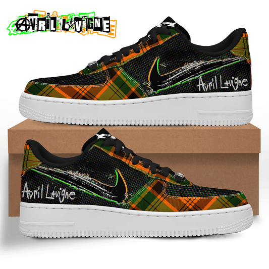 Ideafootwear Avril Lavigne Air Low-Top Sneakers Shoes For Men And Women