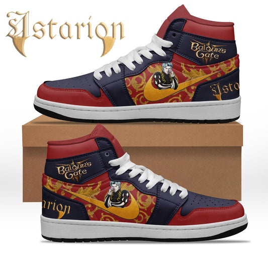 Ideafootwear Baldur's Gate AJ1 High Sneakers Shoes For Men And Women