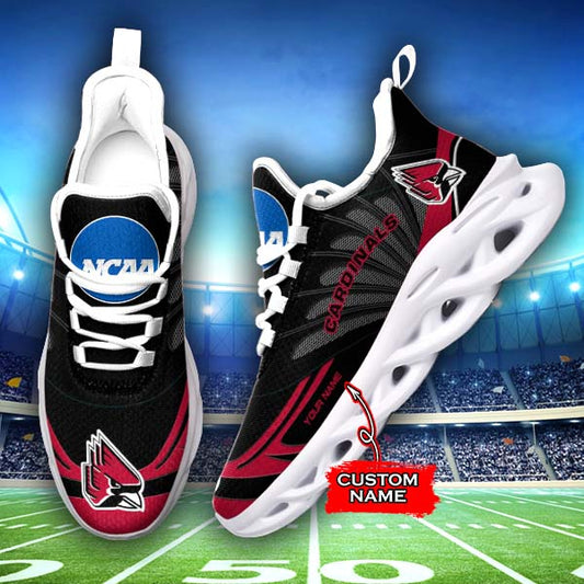 Ideafootwear Ball State Cardinals NCAA Max Soul Shoes Sneakers For Men And Women