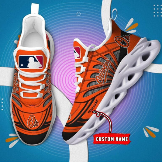 Ideafootwear Baltimore Orioles Max Soul Shoes Sneakers For Men And Women