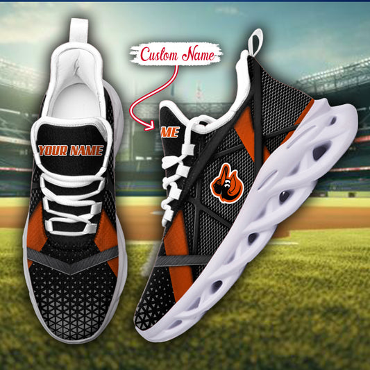 Ideafootwear Baltimore Orioles MLB Max Soul Shoes Sneakers For Men And Women