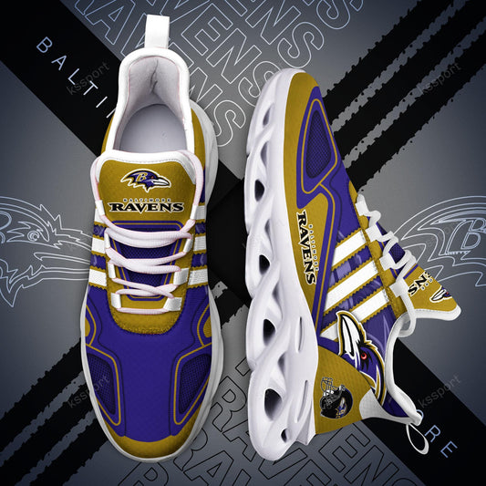 Ideafootwear Baltimore Ravens Max Soul Shoes Sneakers For Men And Women