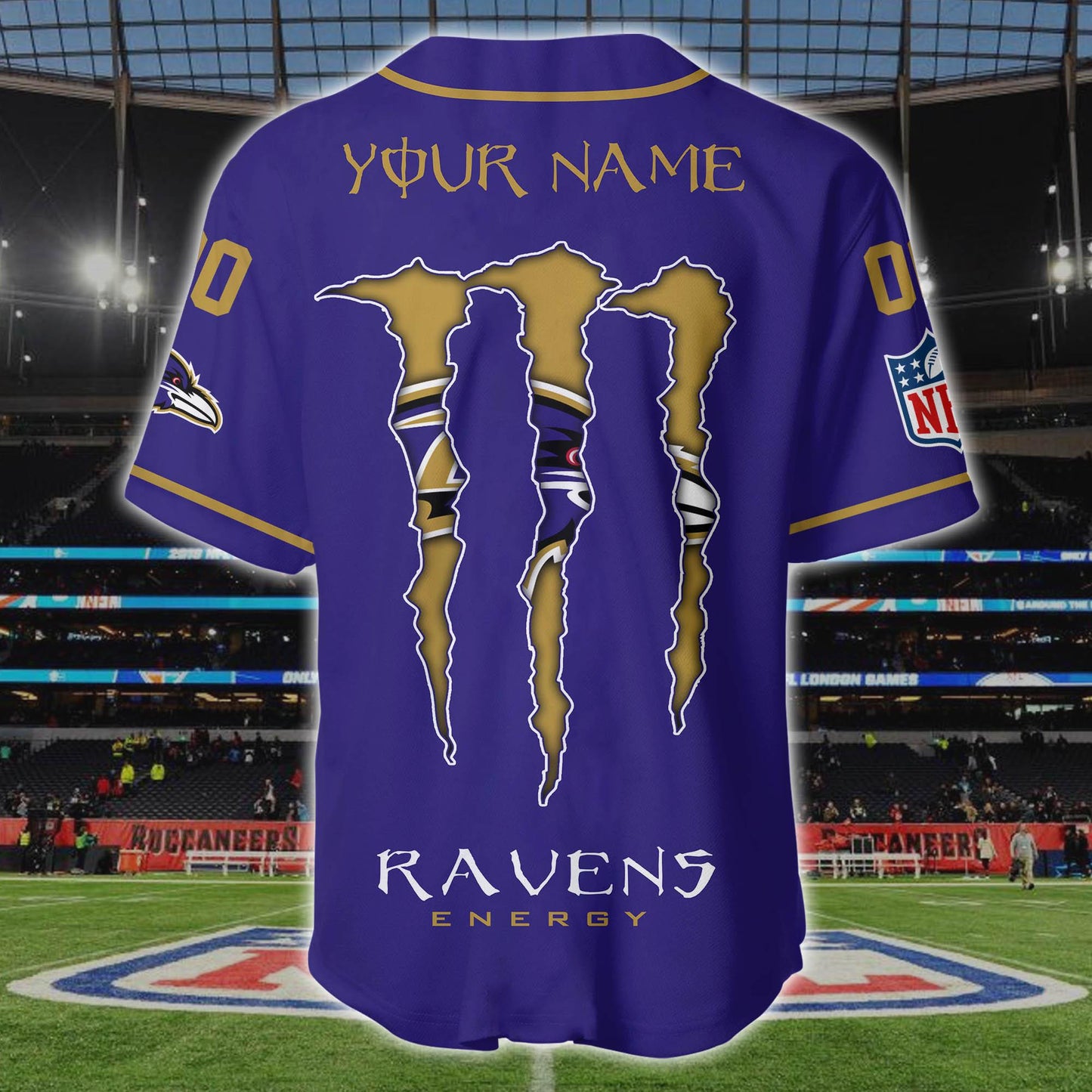 Ideafootwear Baltimore Ravens Max Soul Shoes Sneakers For Men And Women