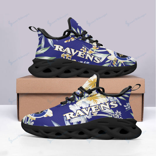 Ideafootwear Baltimore Ravens NFL Max Soul Shoes Sneakers For Men And Women