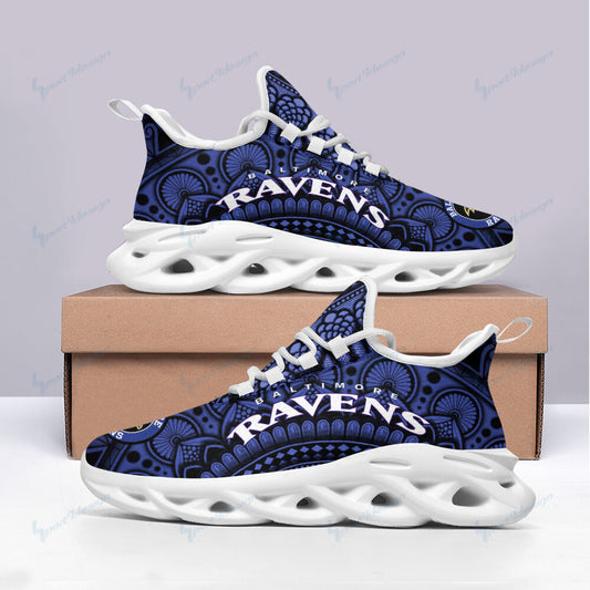 Ideafootwear Baltimore Ravens NFL Max Soul Shoes Sneakers For Men And Women