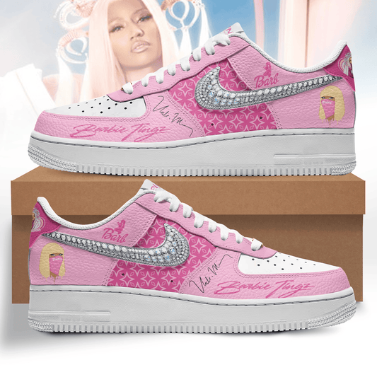 Ideafootwear Barbie Tingz Air Low-Top Sneakers Shoes For Men And Women