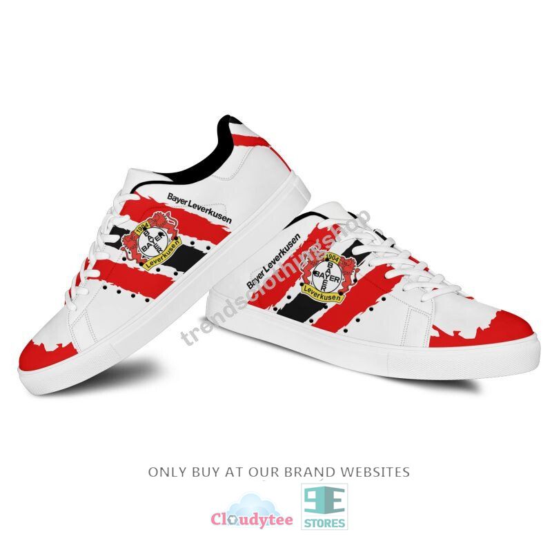 Ideafootwear Bayer 04 Leverkusen Skate Stan Shoes Sneakes For Men And Women