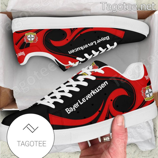 Ideafootwear Bayer 04 Leverkusen Skate Stan Shoes Sneakes For Men And Women