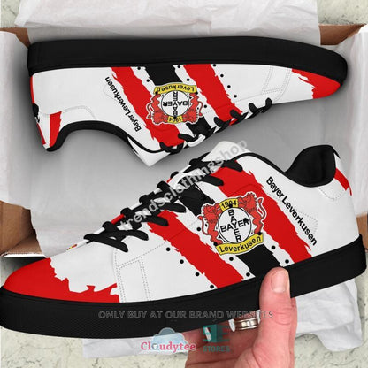 Ideafootwear Bayer 04 Leverkusen Skate Stan Shoes Sneakes For Men And Women