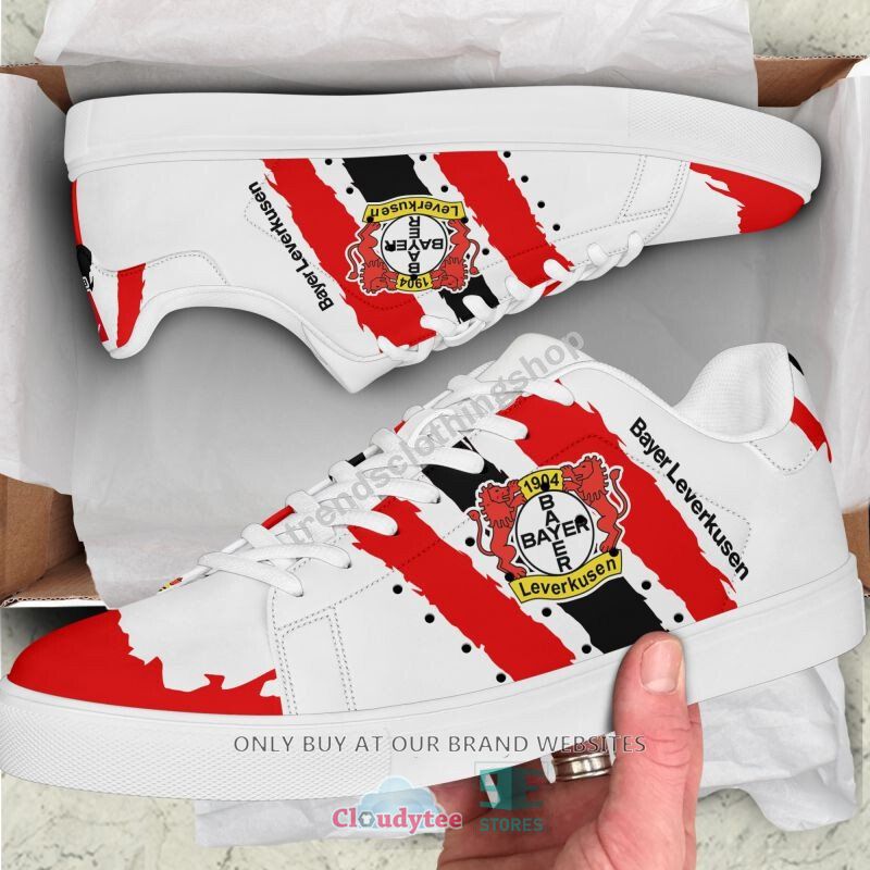 Ideafootwear Bayer 04 Leverkusen Skate Stan Shoes Sneakes For Men And Women