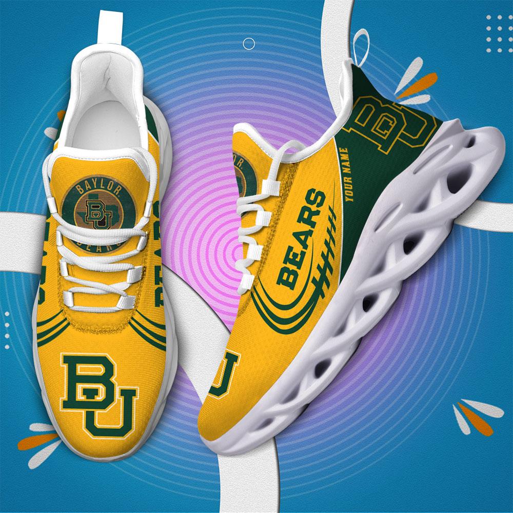 Ideafootwear Baylor Bears Max Soul Shoes Sneakers For Men And Women