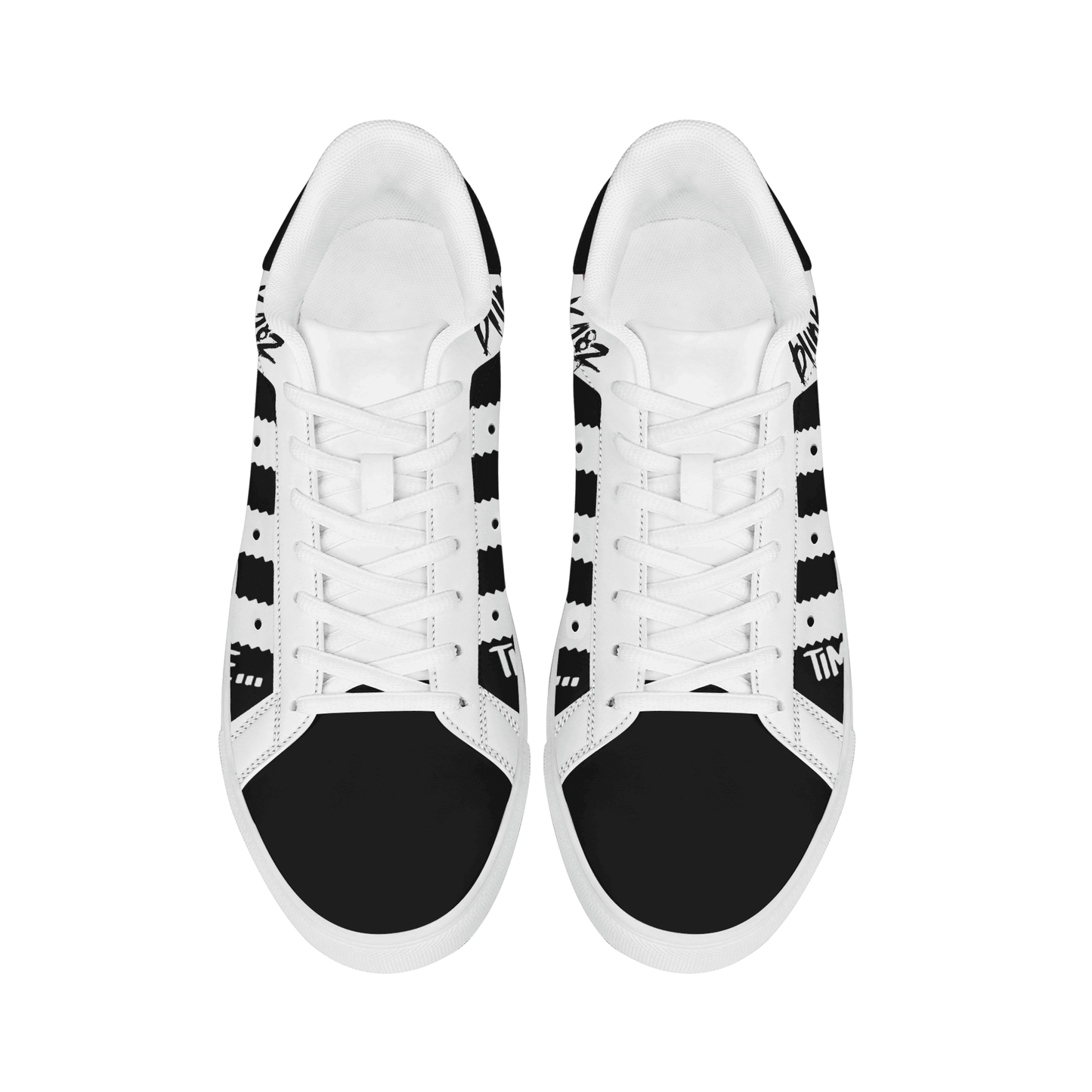 Ideafootwear Blink 182 Skate Stan Shoes Sneakes For Men And Women