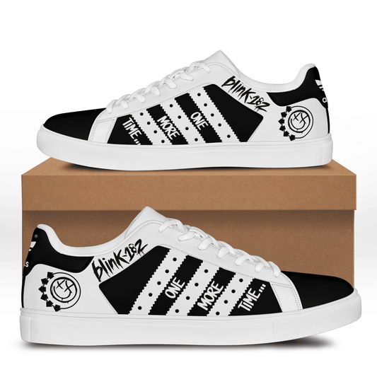 Ideafootwear Blink 182 Skate Stan Shoes Sneakes For Men And Women