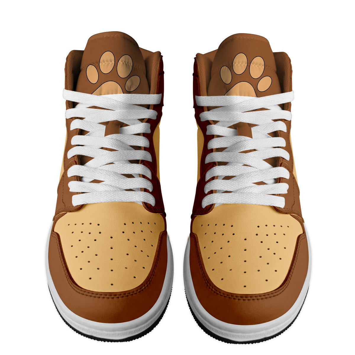 Ideafootwear Bluey AJ1 High Sneakers Shoes For Men And Women