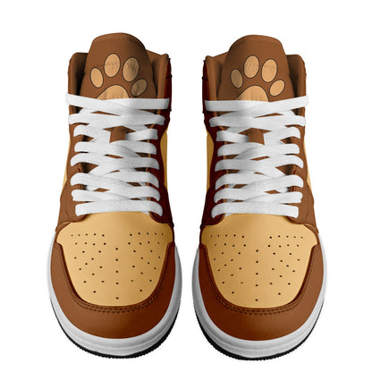 Ideafootwear Bluey AJ1 High Sneakers Shoes For Men And Women