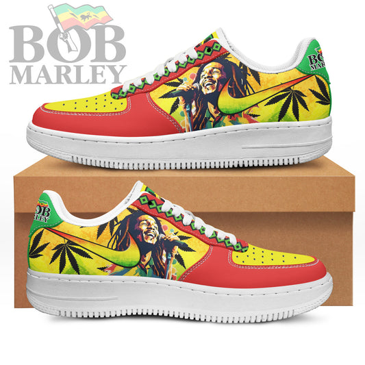 Ideafootwear Bob Marley Air Low-Top Sneakers Shoes For Men And Women