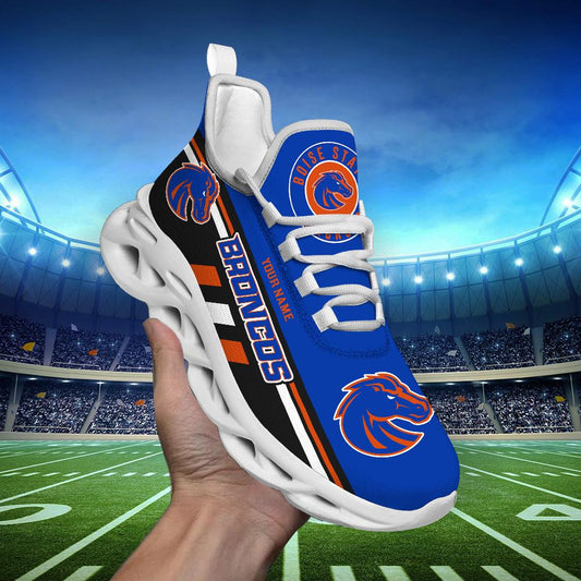 Ideafootwear Boise State Broncos Max Soul Shoes Sneakers For Men And Women