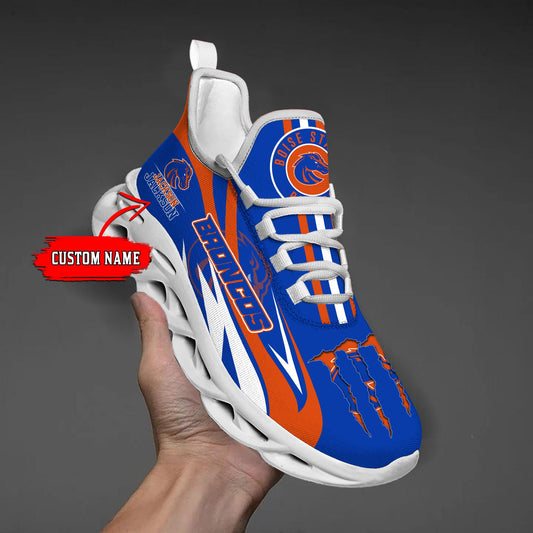 Ideafootwear Boise State Broncos Max Soul Shoes Sneakers For Men And Women