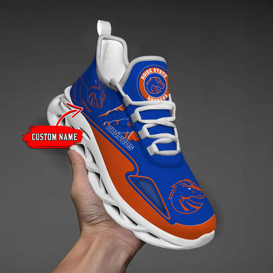 Ideafootwear Boise State Broncos Max Soul Shoes Sneakers For Men And Women
