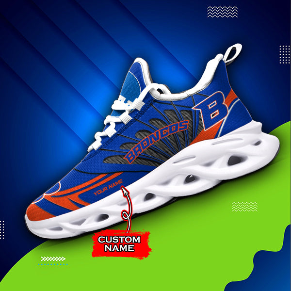 Ideafootwear Boise State Broncos NCAA Max Soul Shoes Sneakers For Men And Women