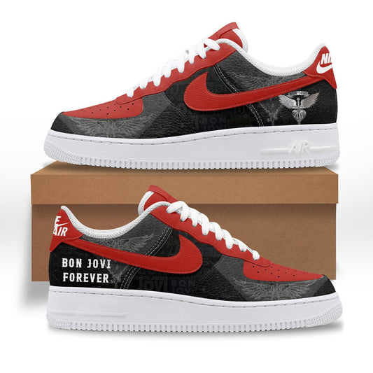 Ideafootwear Bon Jovi Air Low-Top Sneakers Shoes For Men And Women