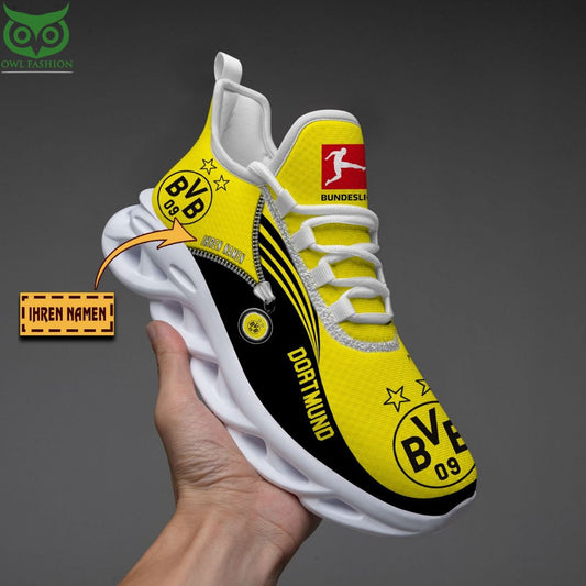 Ideafootwear Borussia Dortmund Max Soul Shoes Sneakers For Men And Women