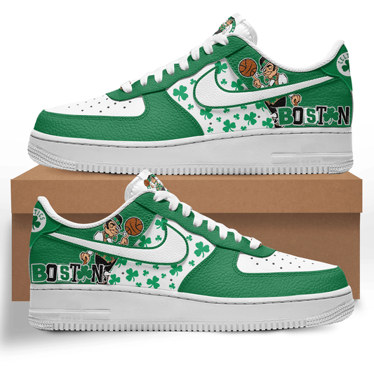 Ideafootwear Boston Celtics Air Low-Top Sneakers Shoes For Men And Women