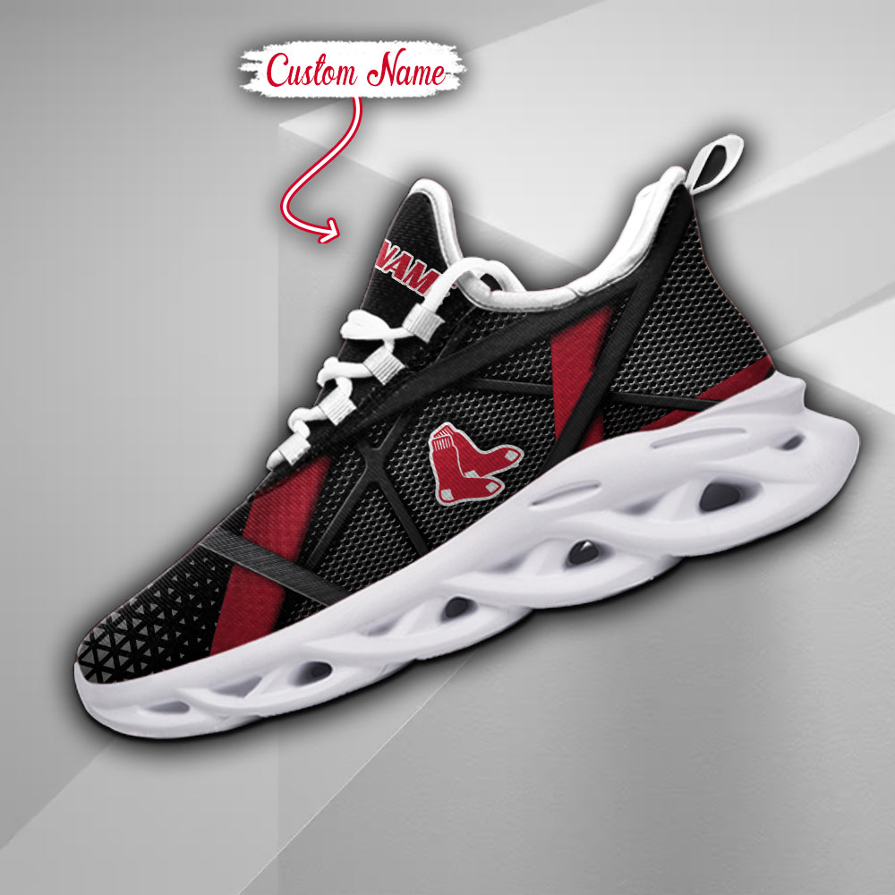 Ideafootwear Boston Red Sox MLB Max Soul Shoes Sneakers For Men And Women