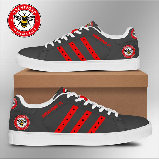 Ideafootwear Brentford FC Skate Stan Shoes Sneakes For Men And Women