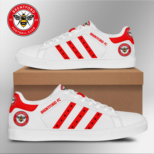 Ideafootwear Brentford FC Skate Stan Shoes Sneakes For Men And Women