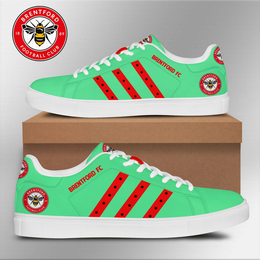 Ideafootwear Brentford FC Skate Stan Shoes Sneakes For Men And Women