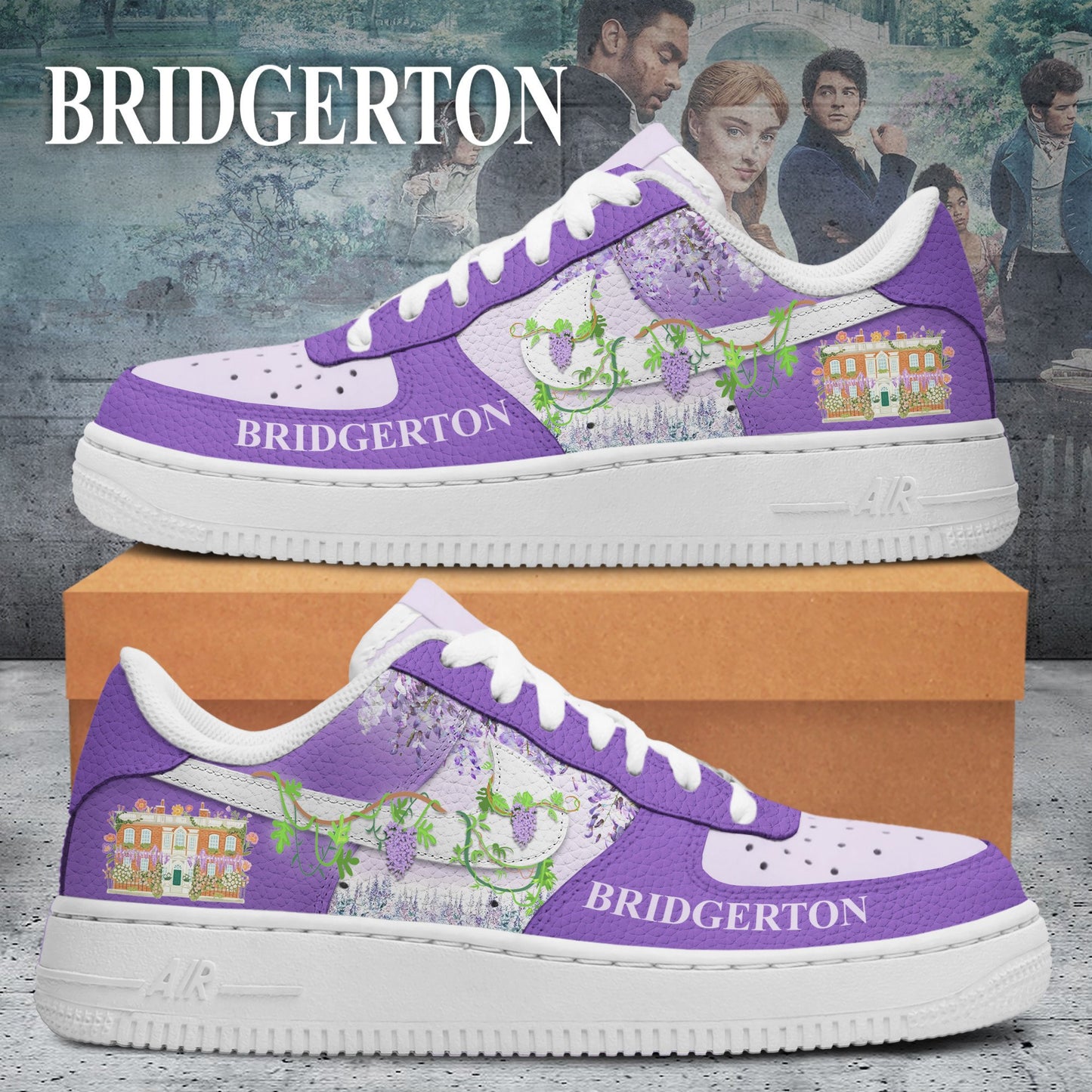 Ideafootwear Bridgerton Air Low-Top Sneakers Shoes For Men And Women