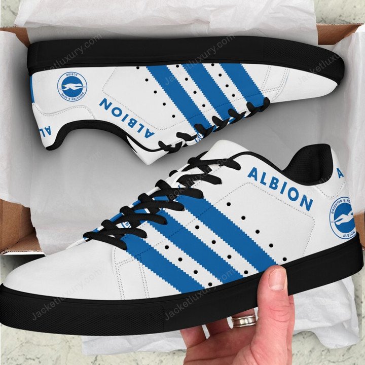 Ideafootwear Brighton & Hove Albion F.C. Skate Stan Shoes Sneakes For Men And Women