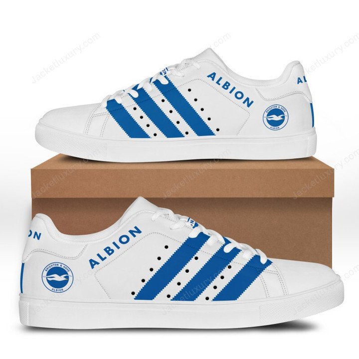 Ideafootwear Brighton & Hove Albion F.C. Skate Stan Shoes Sneakes For Men And Women