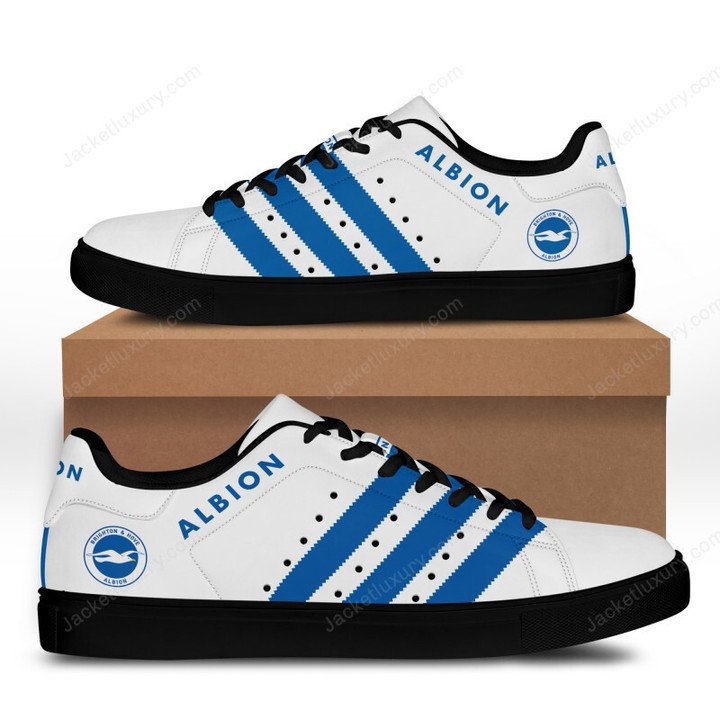 Ideafootwear Brighton & Hove Albion F.C. Skate Stan Shoes Sneakes For Men And Women
