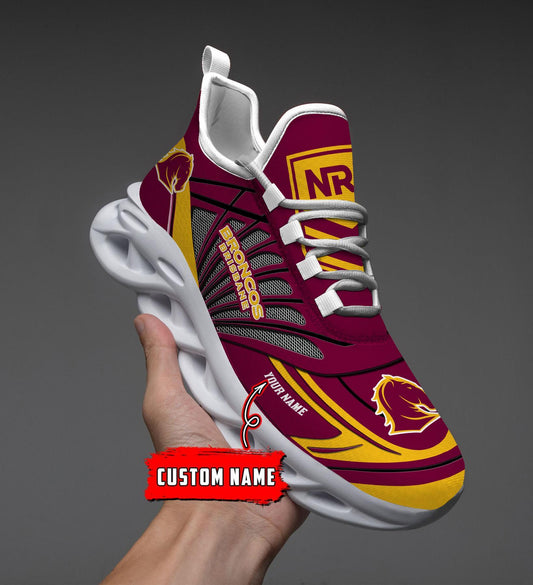 Ideafootwear Brisbane Broncos Max Soul Shoes Sneakers For Men And Women